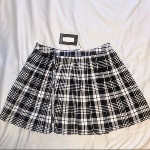 NWT PLT Plaid Schoolgirl Tennis Skirt